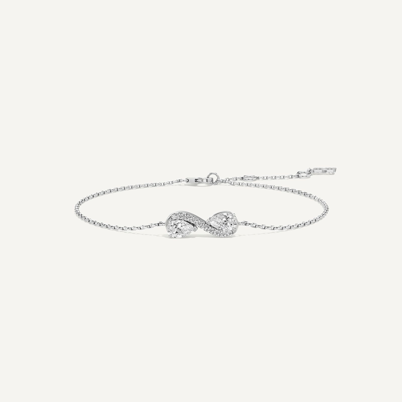 Carter Pear Duo Infinity Diamond