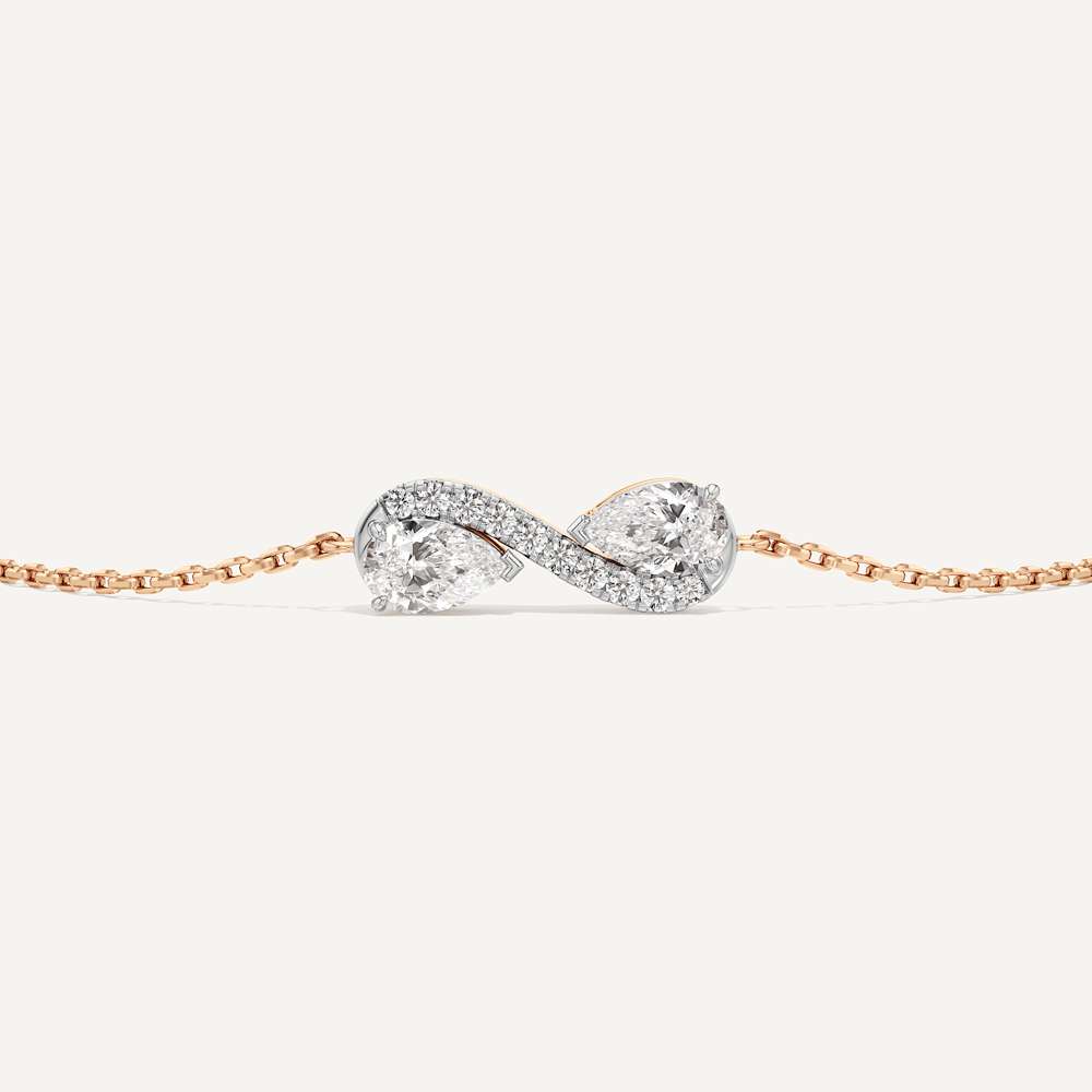 Carter Pear Duo Infinity Diamond