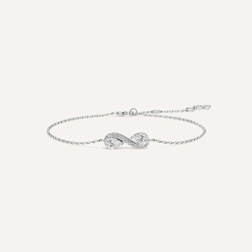Carter Pear Duo Infinity Diamond