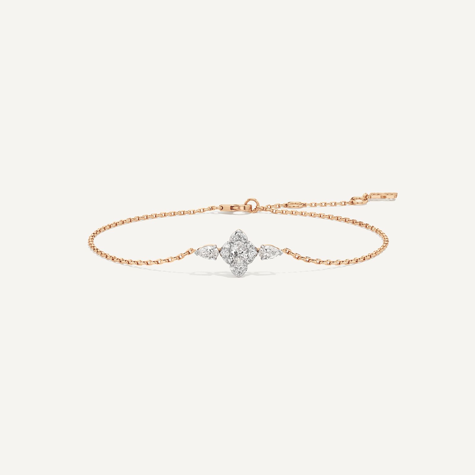 Bailey Oval Pear & Round Diamond