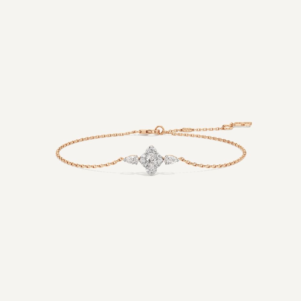 Bailey Oval Pear & Round Diamond