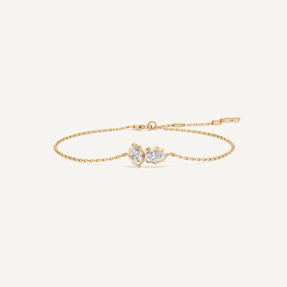 Dalton Marquise & Pear Duo Diamond