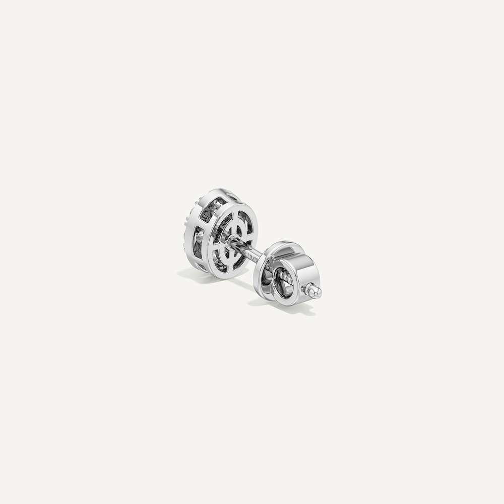 Radiant Oval Diamond Earrings