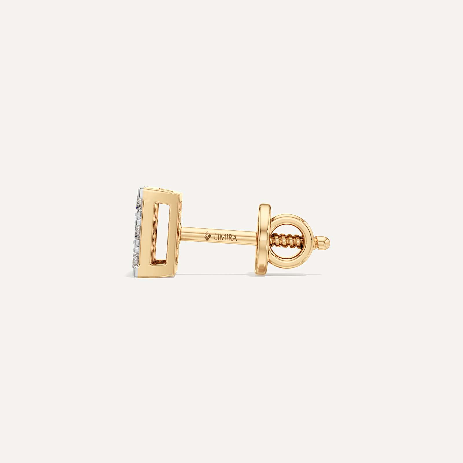 Tensor Princess Diamond Earring