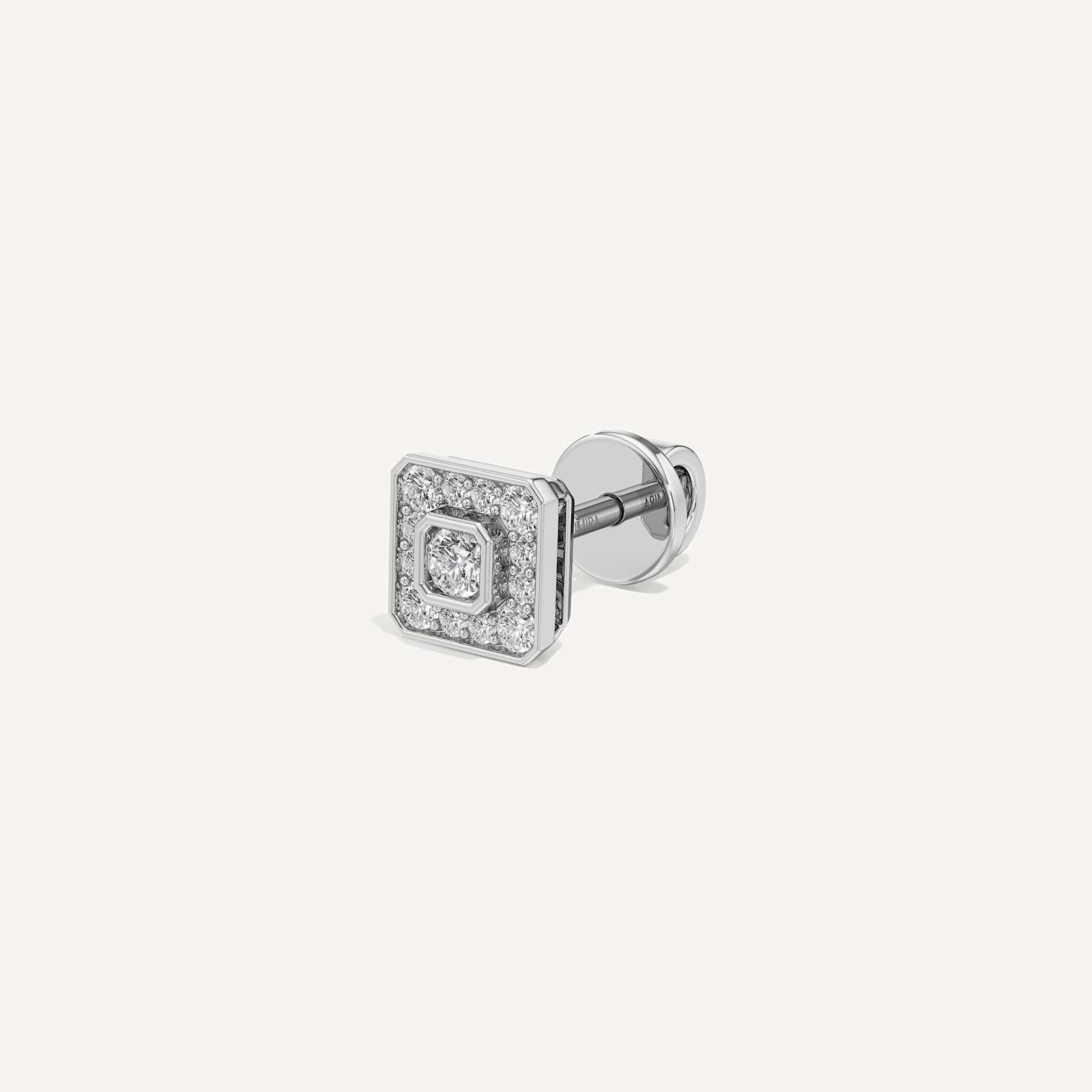 Everyday Luxury Asscher Diamond Earrings
