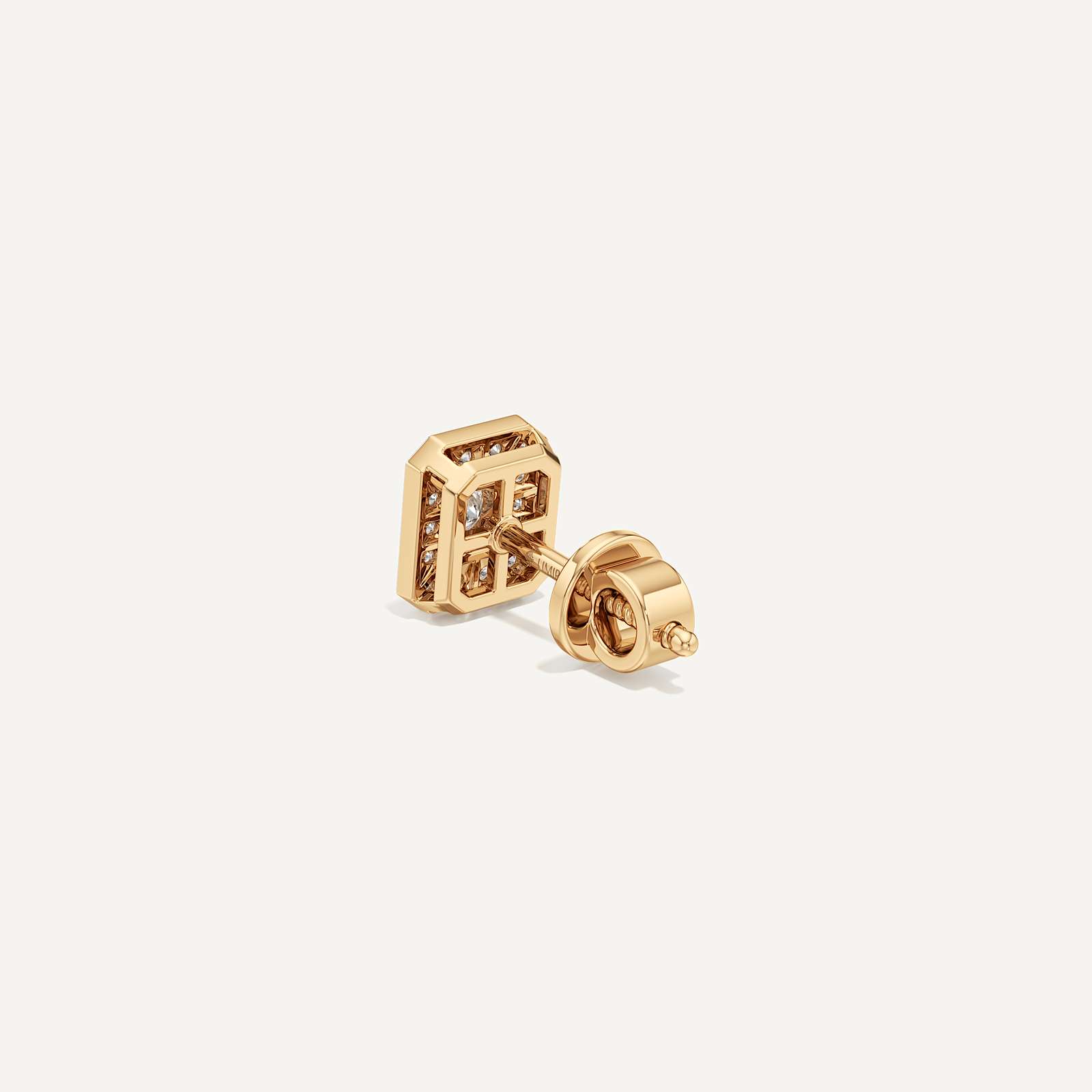 Emerald Calm Diamond Earrings