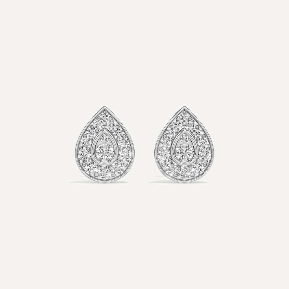 Always There Pear Diamond Earring