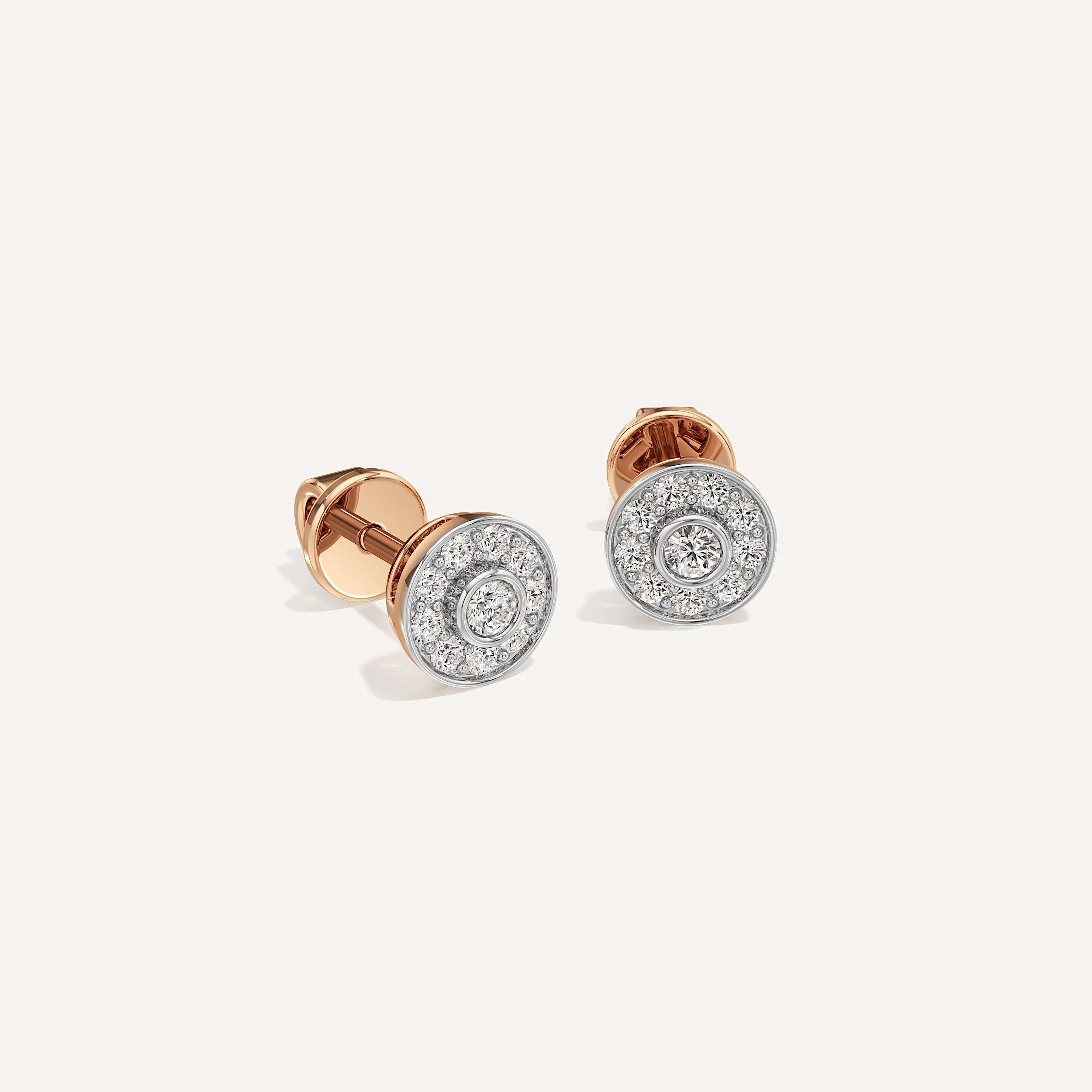 Fits Everywhere Round Diamond Earrings