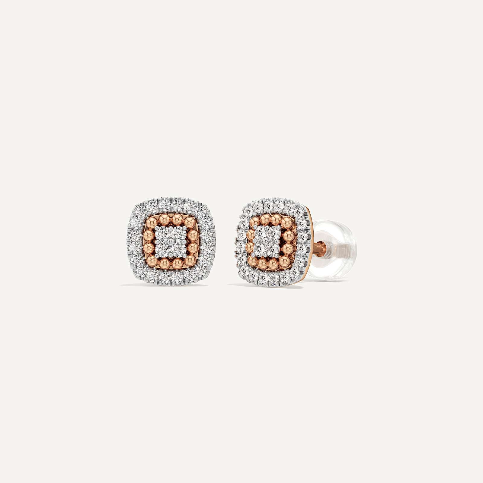 Cushion Halo Round Diamond