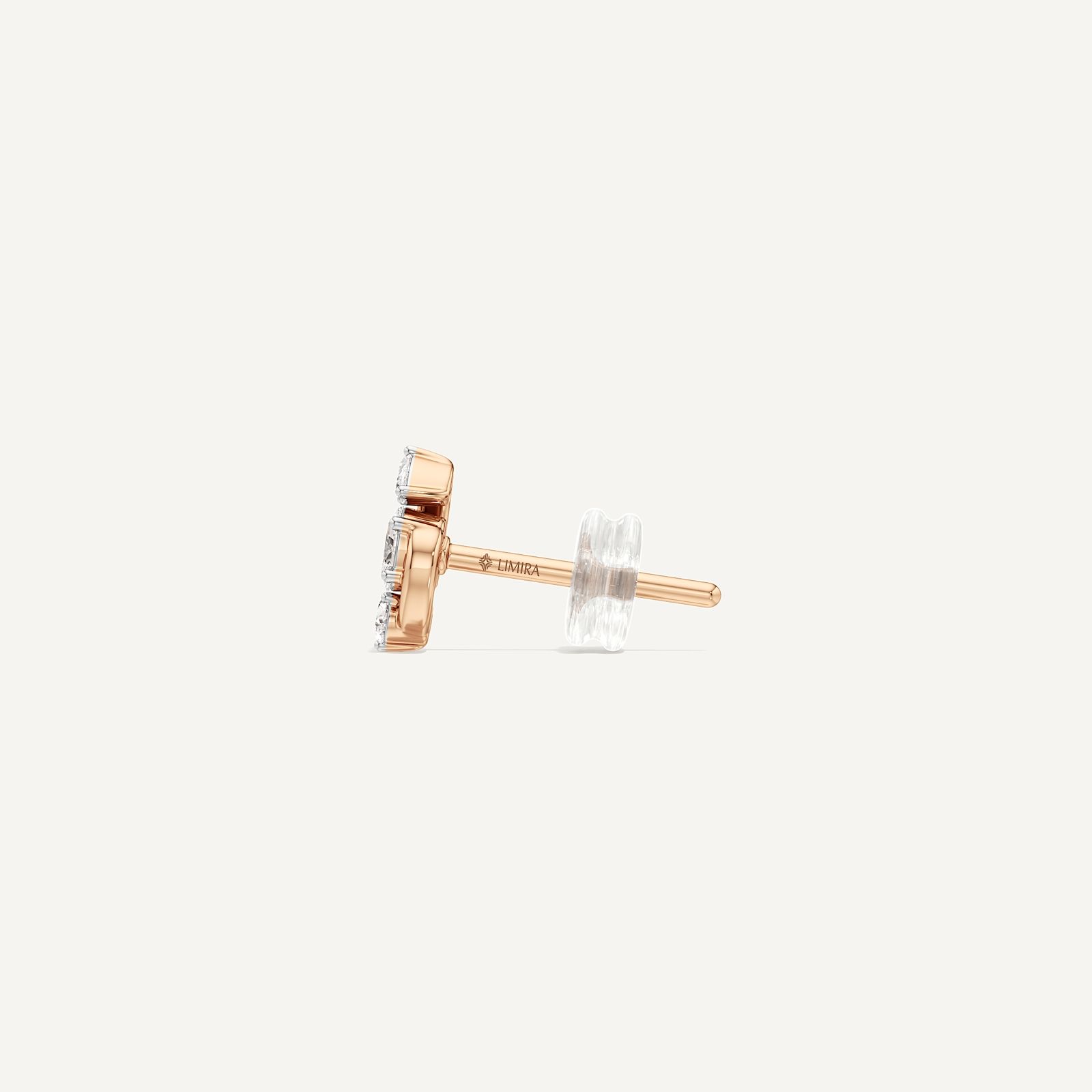 Vela Oval & Pear Diamond Stud