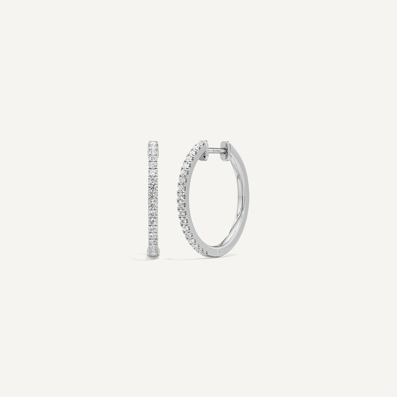 Aveline Diamond Hoop