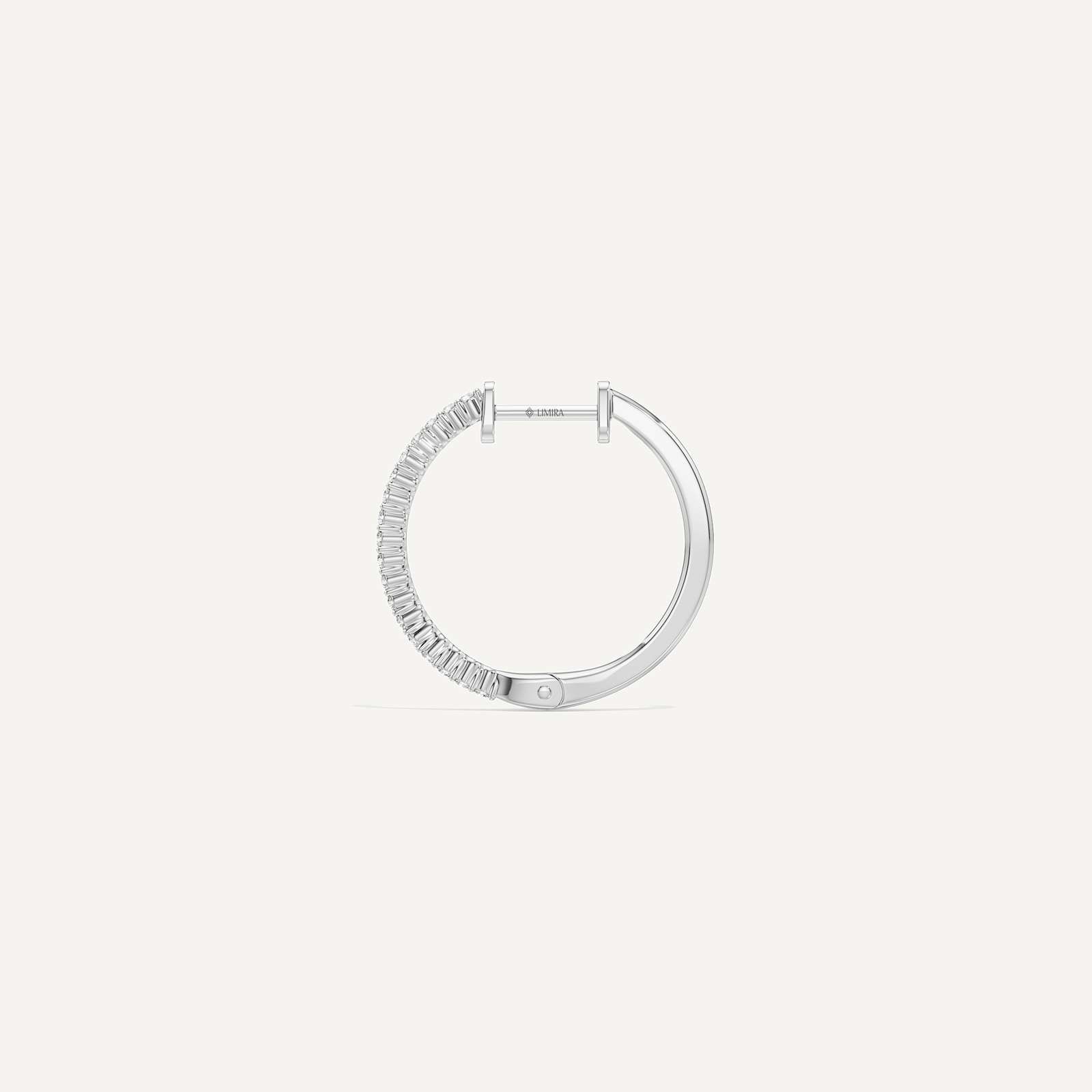 Evoque Diamond Hoop