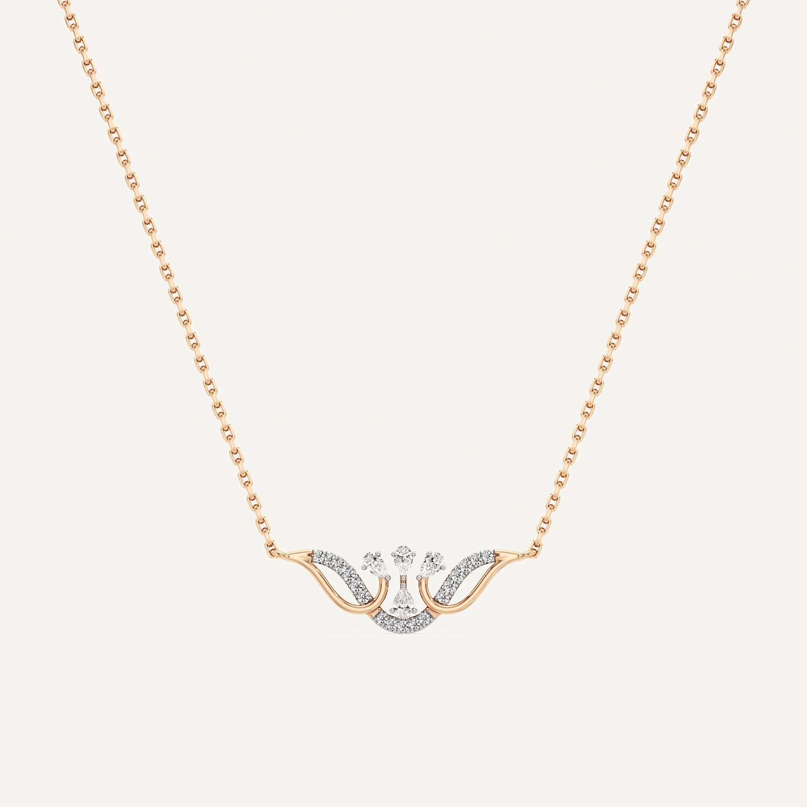 Swan Curve Pear Diamond