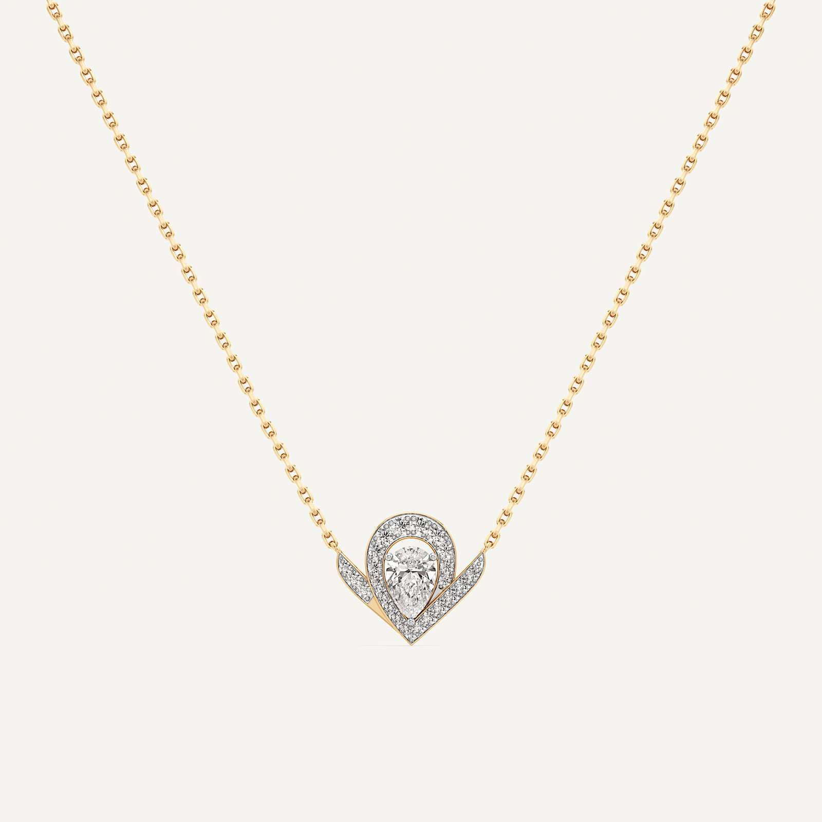 Raindrop Pear Diamond