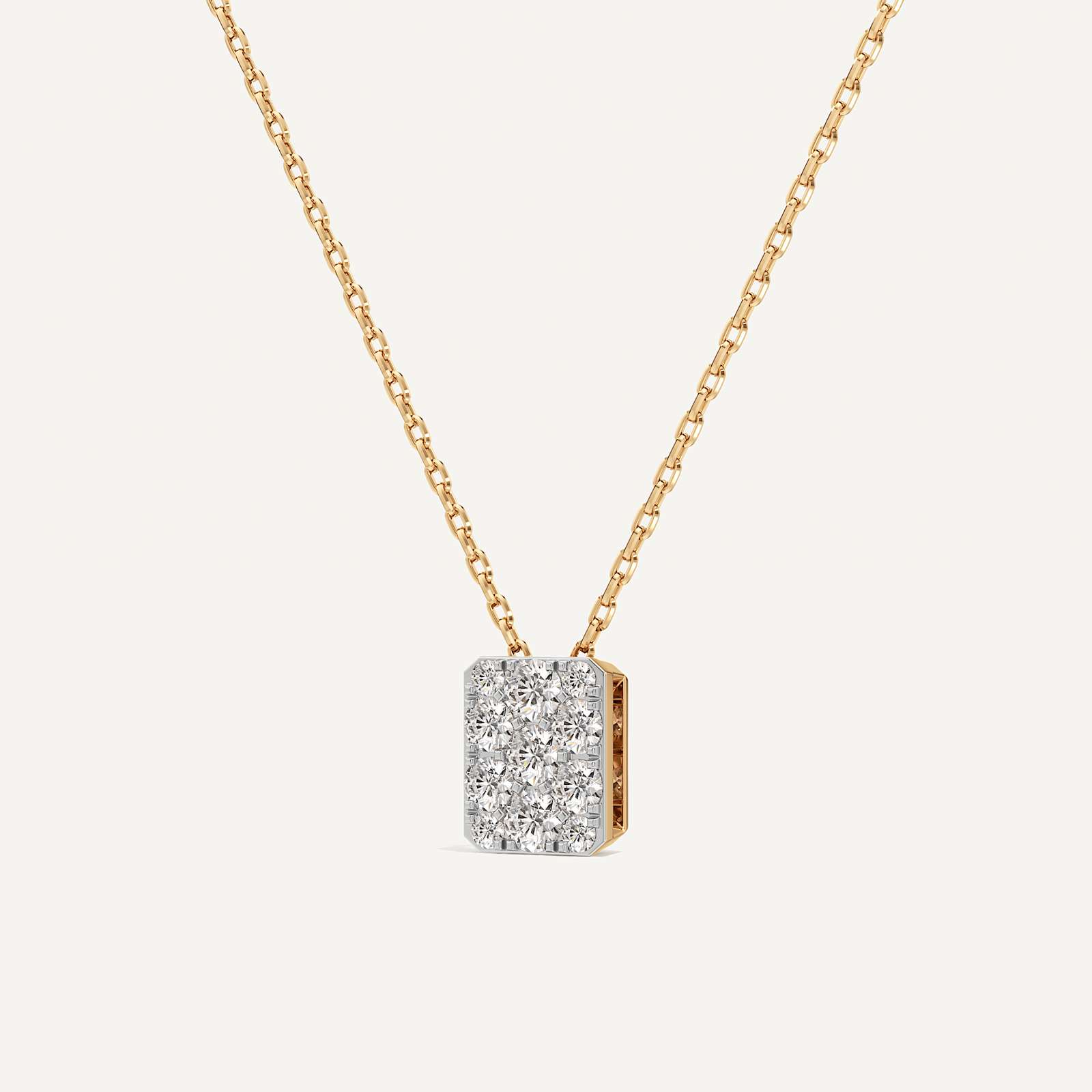 Amora Emerald Diamond Pendant