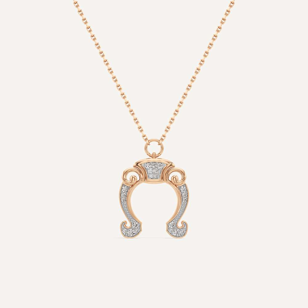 Eclipse Horseshoe Pendant