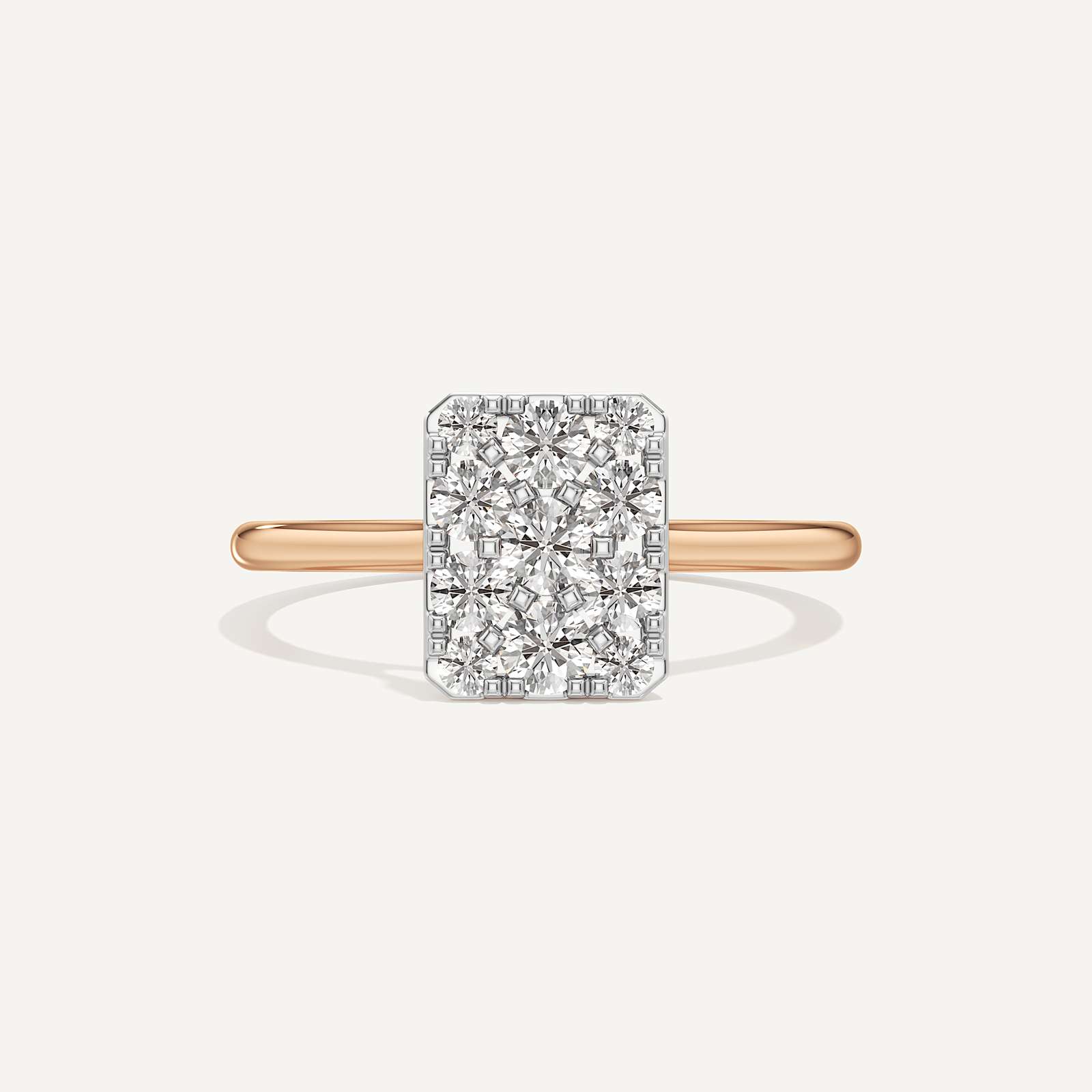 Emerald Glory Diamond Ring