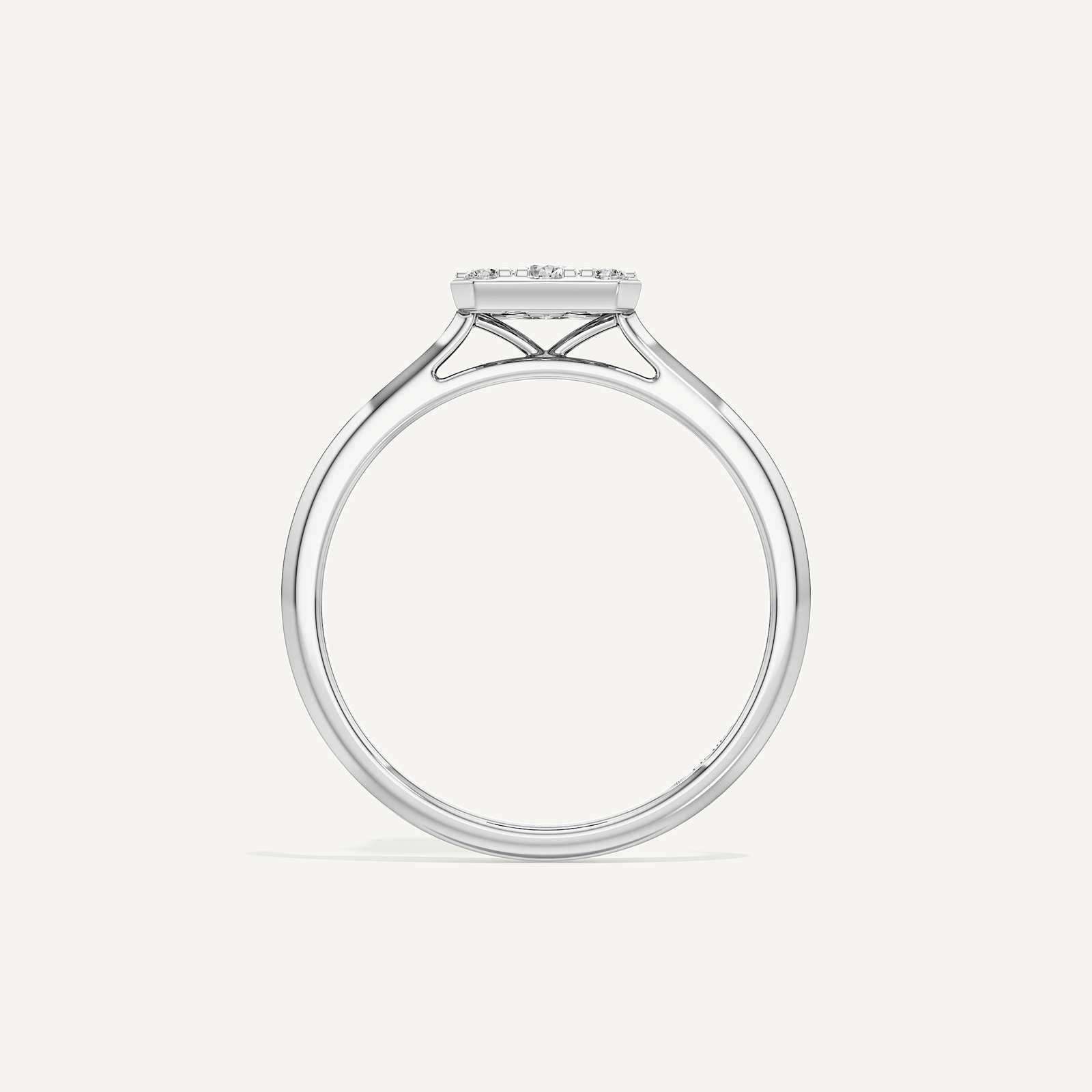 Evara Emerald Diamond Ring