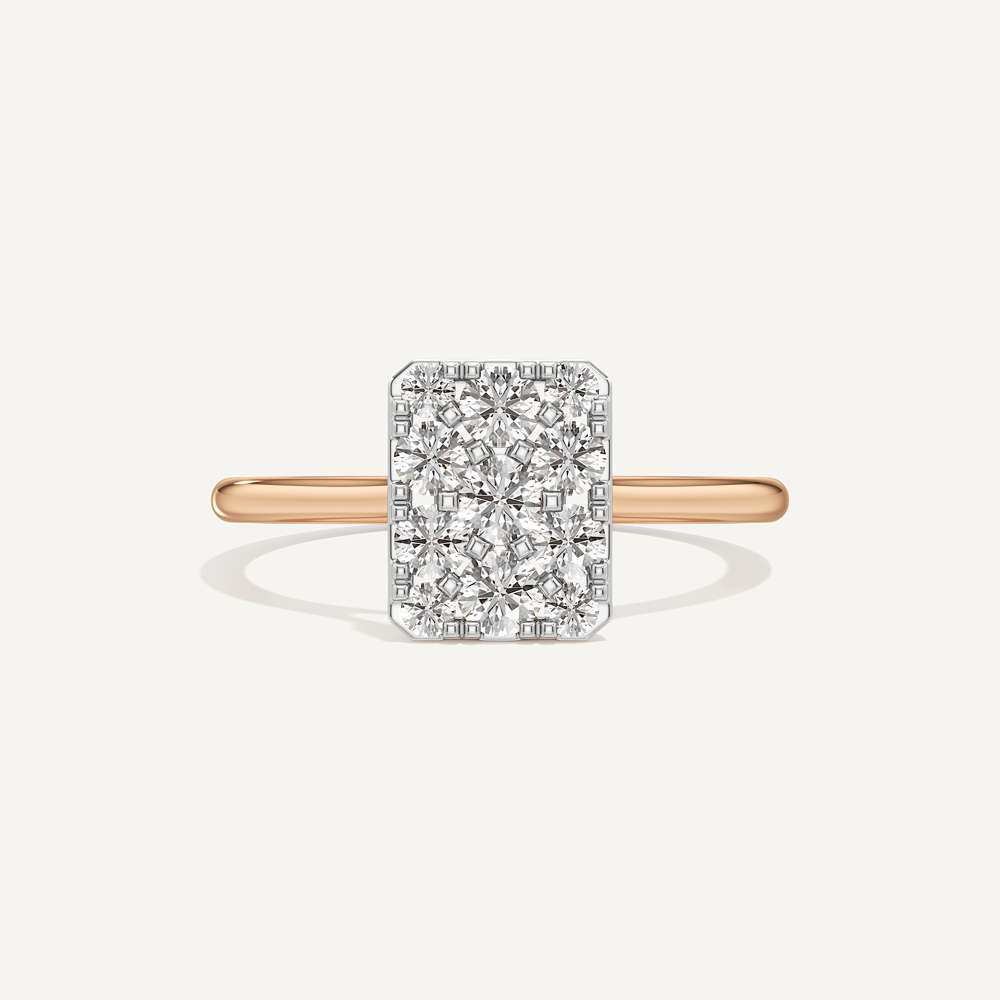 Emerald Glory Diamond Ring