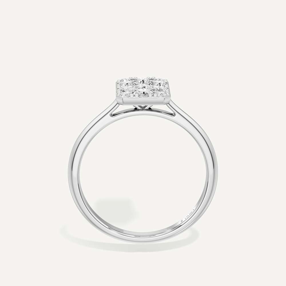 Emerald Glory Diamond Ring