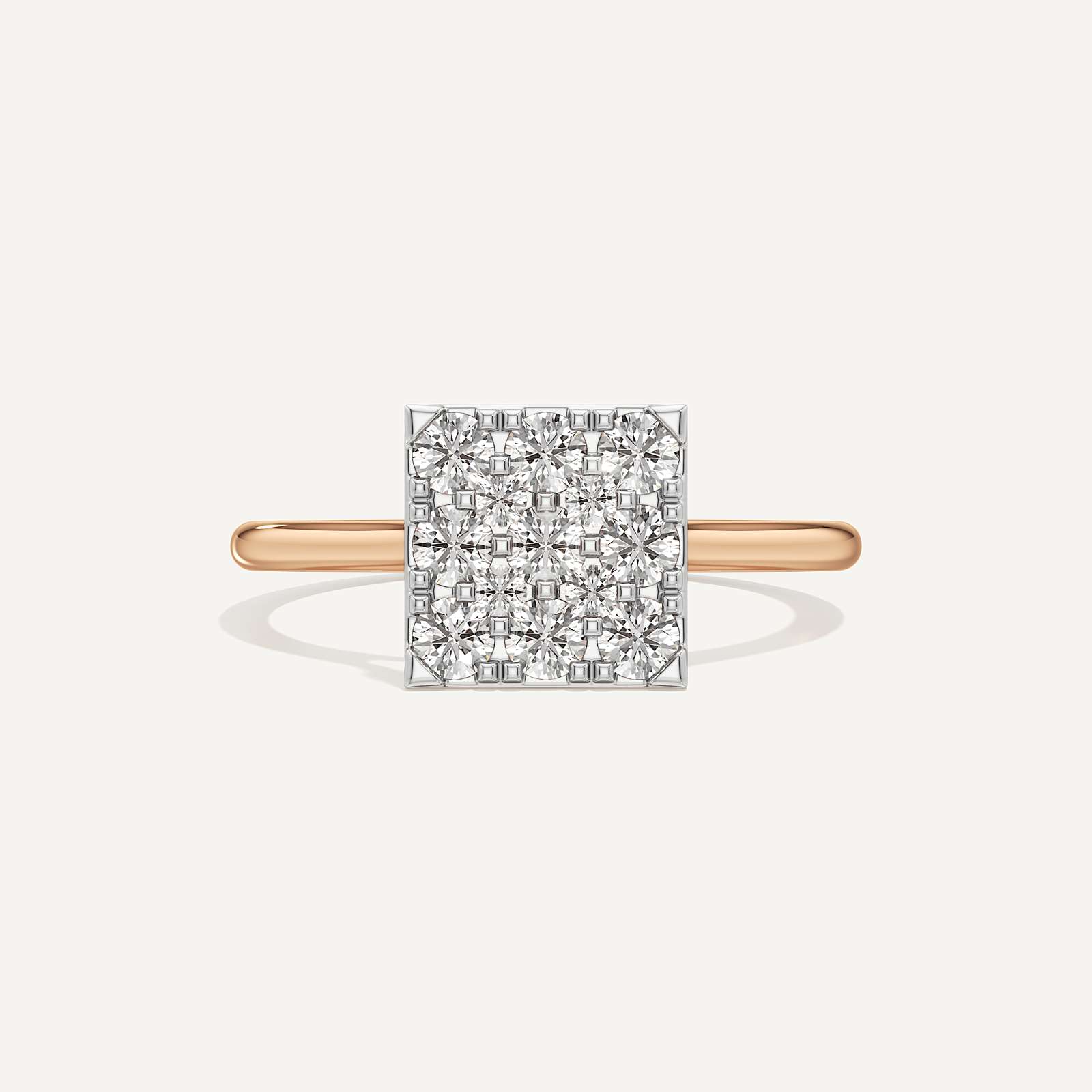Breathtaking Princess Diamond Ring