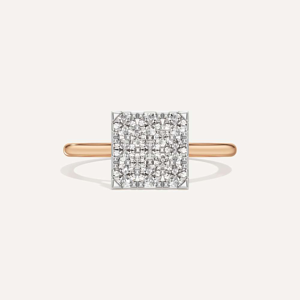 Breathtaking Princess Diamond Ring