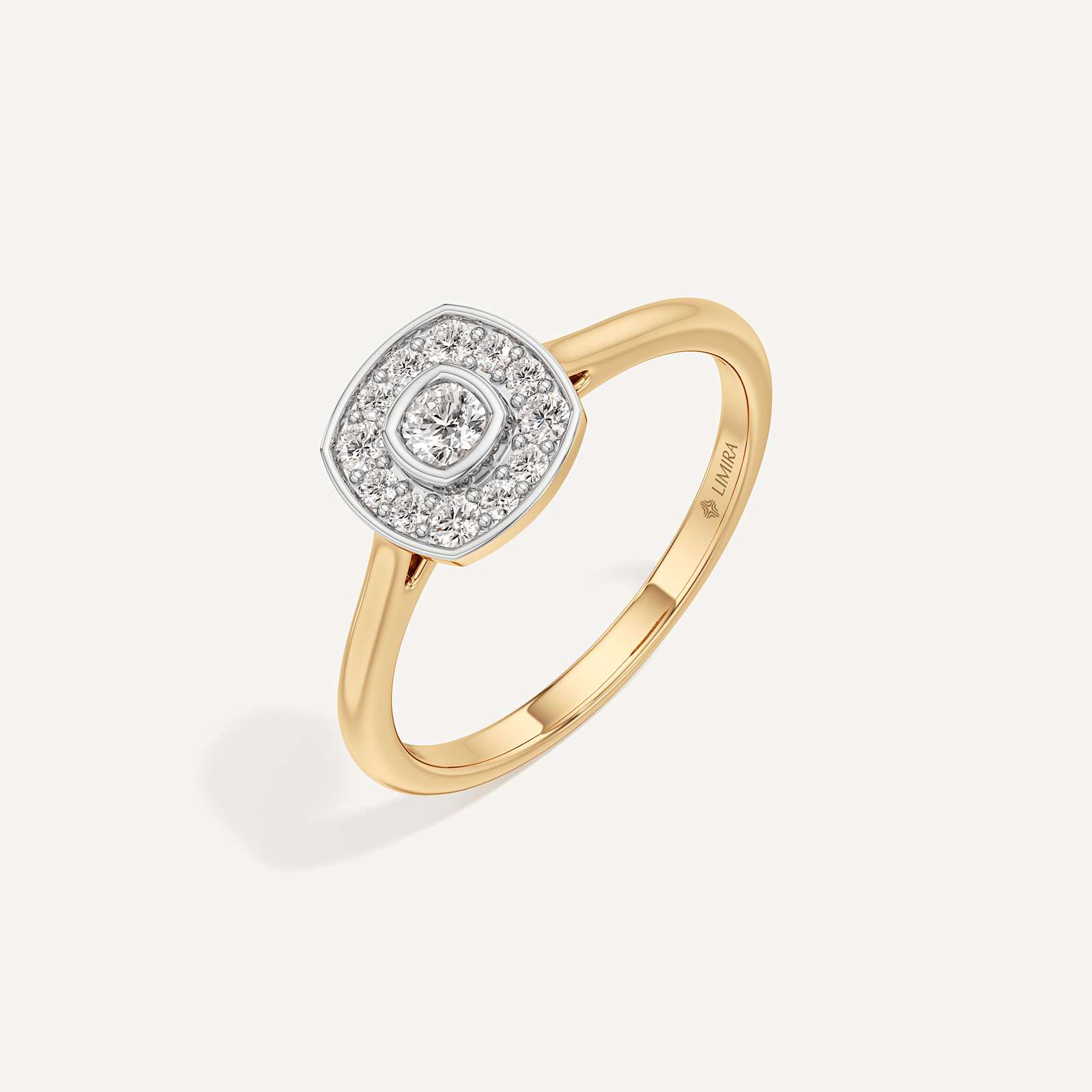 Forever Bright Cushion Diamond Ring