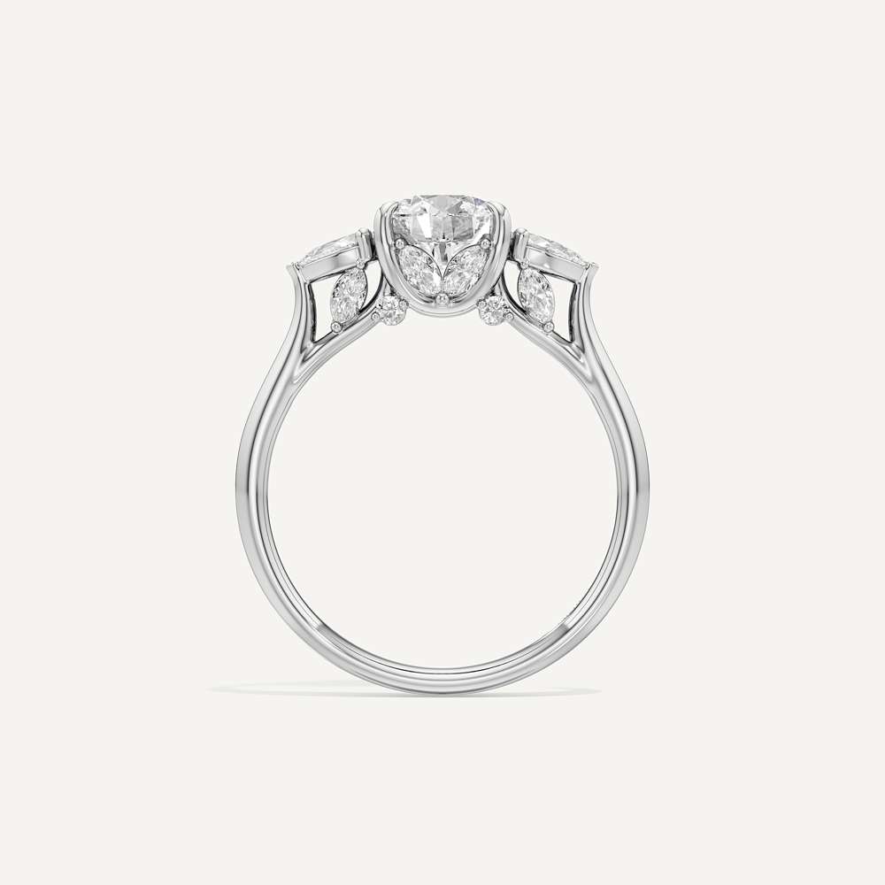 Triple Twist Diamond solitaire