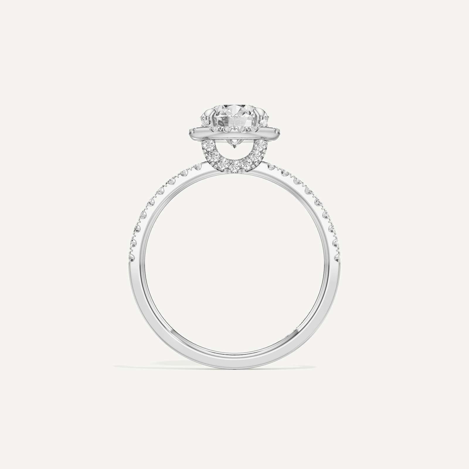 Brio Solitaire Round Diamond