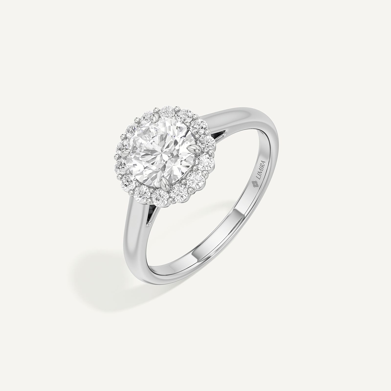 Sunflower Halo Diamond