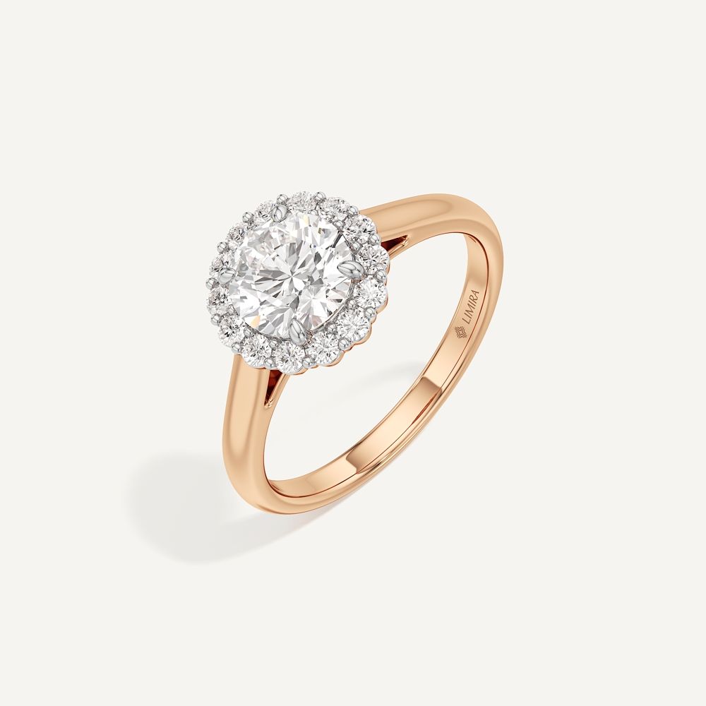 Sunflower Halo Diamond