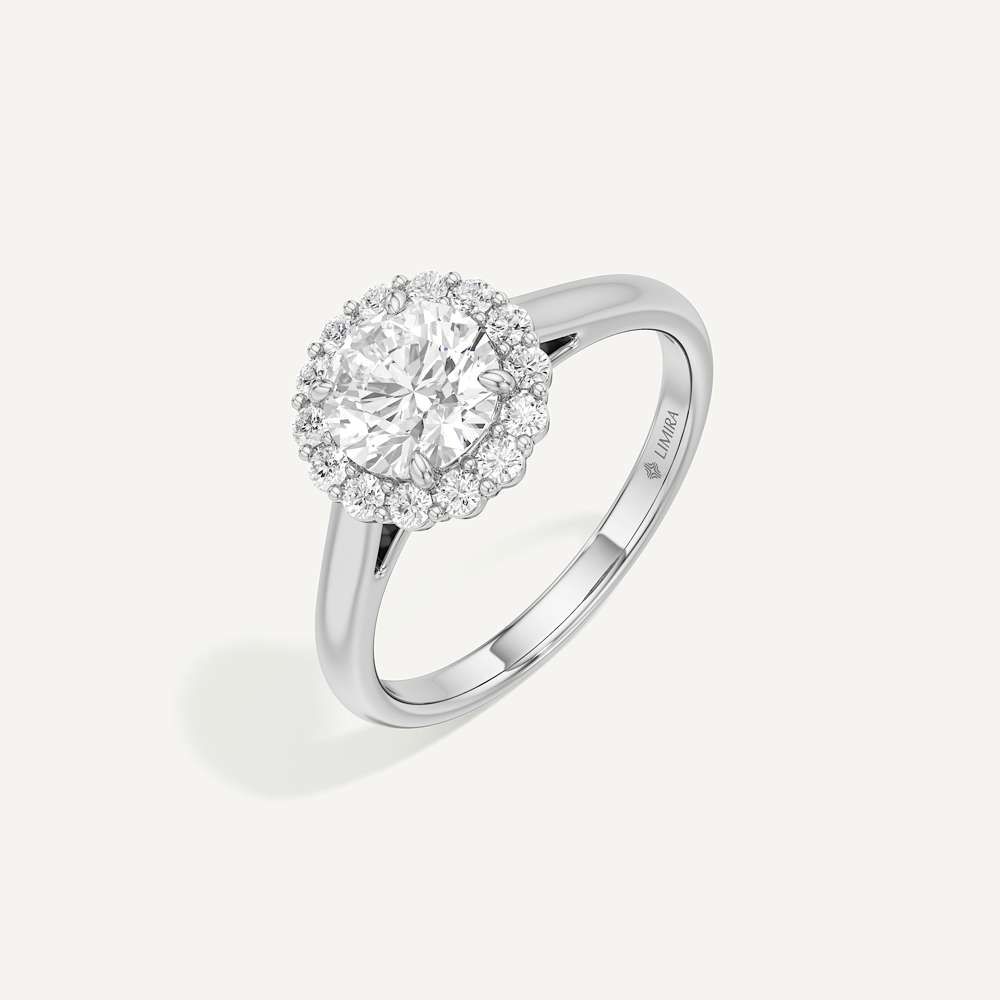 Sunflower Halo Diamond