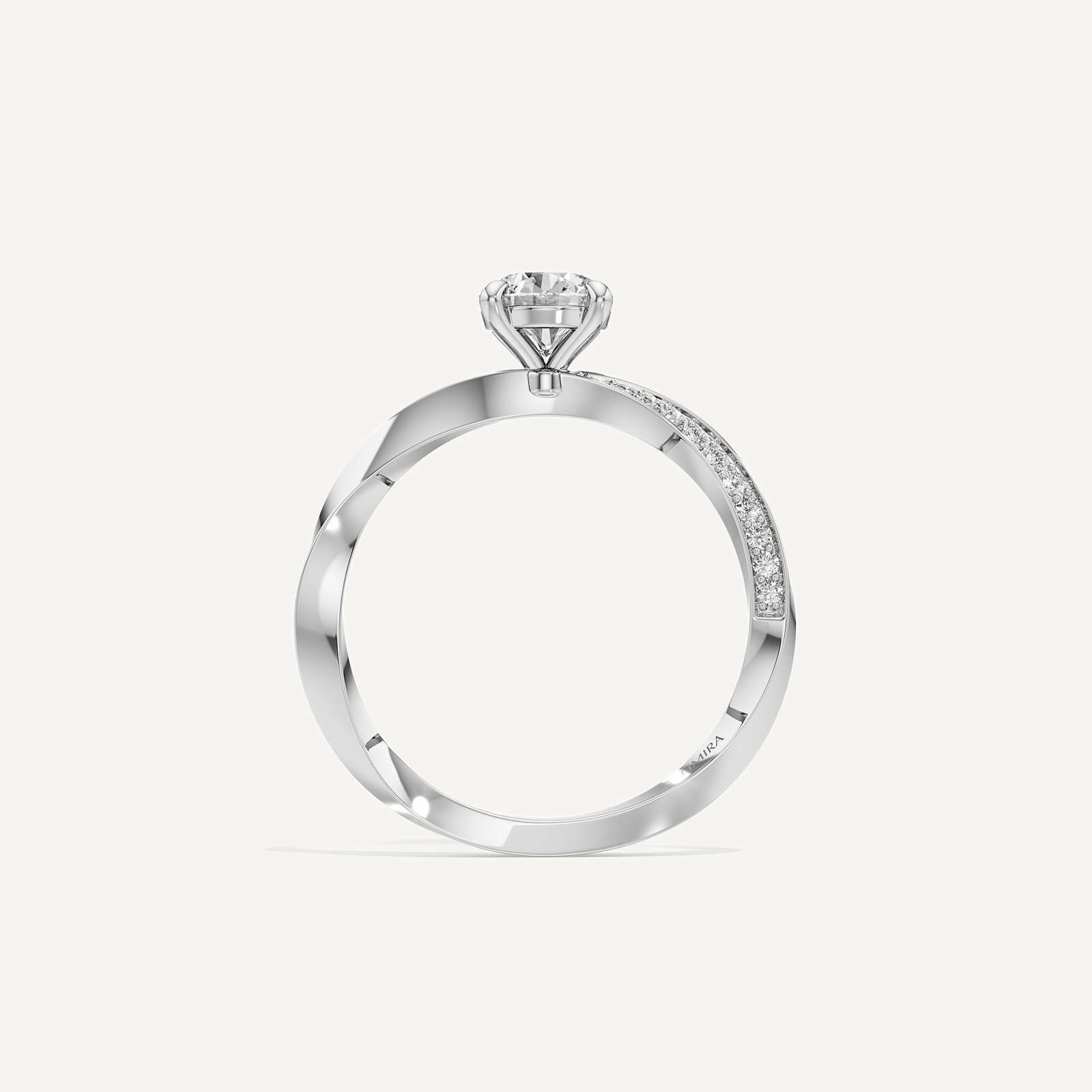 Rope Shank Solitaire Diamond