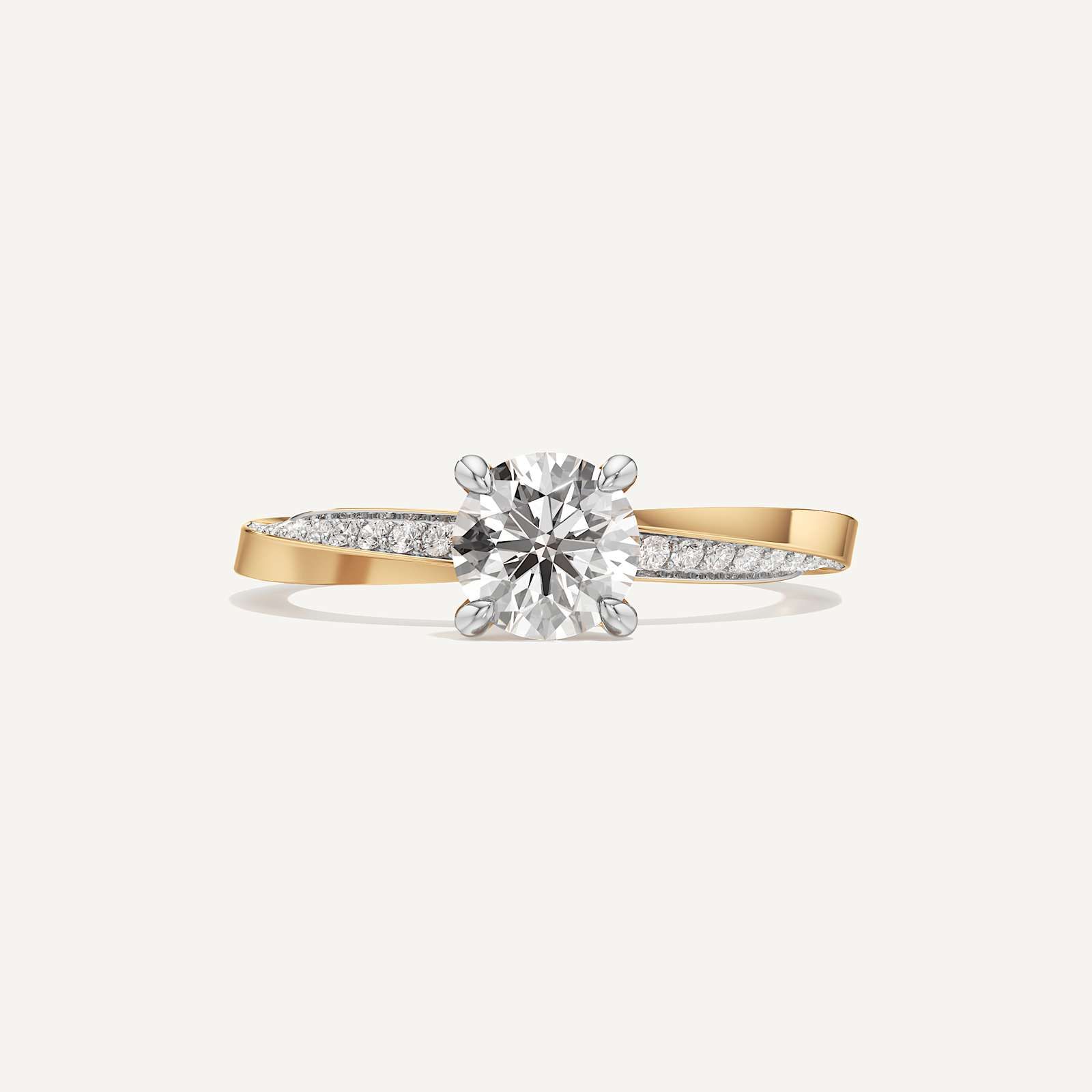 Rope Shank Solitaire Diamond