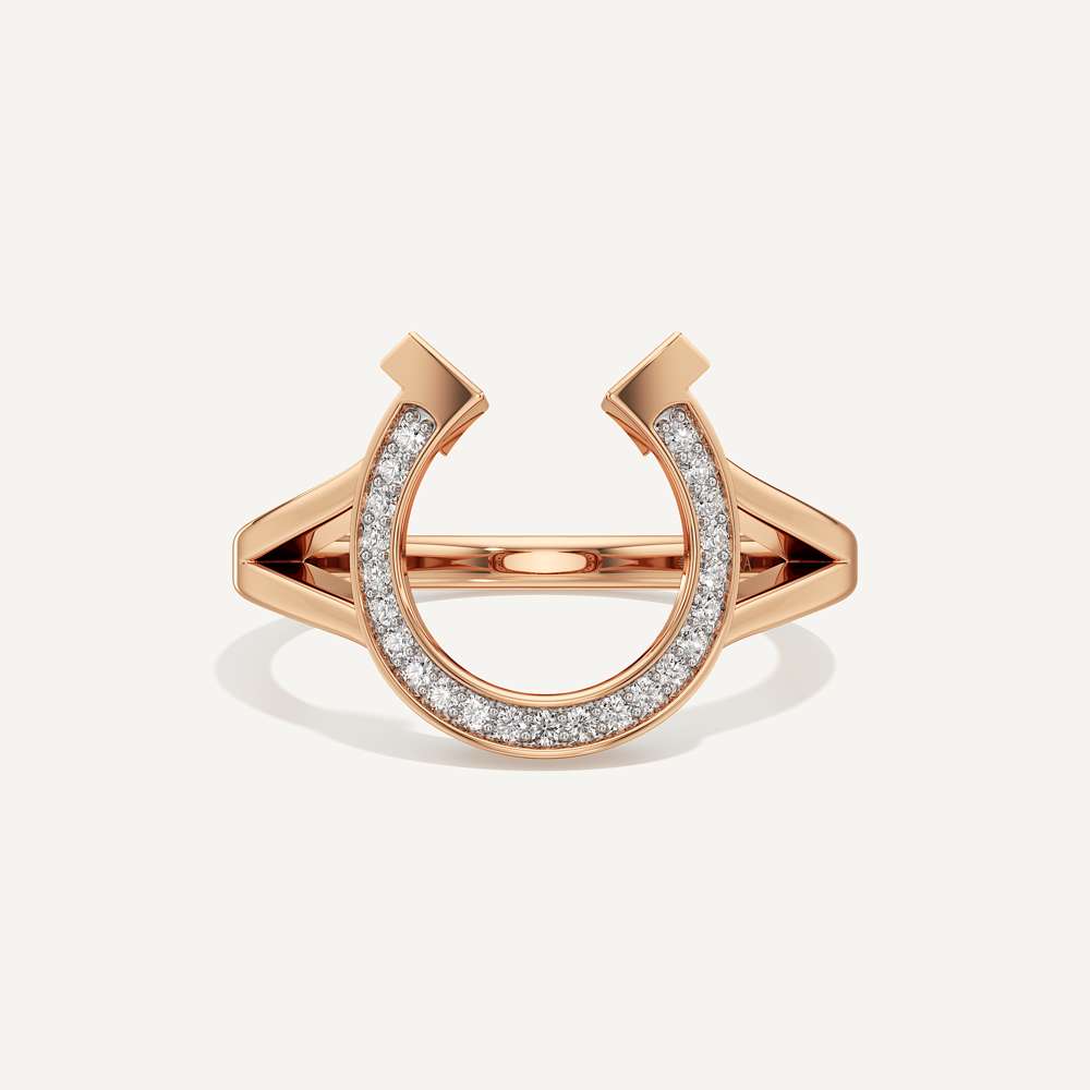 Fortuna Classic Horseshoe Ring