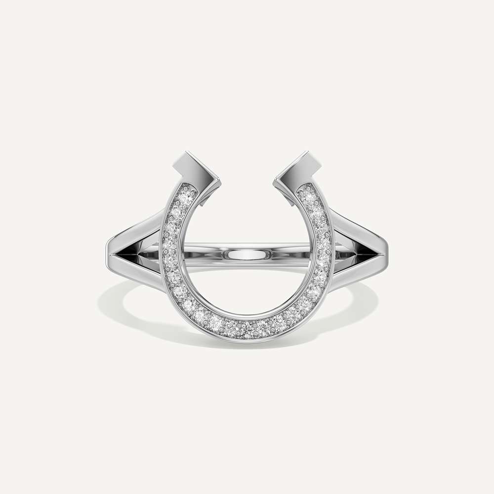 Fortuna Classic Horseshoe Ring