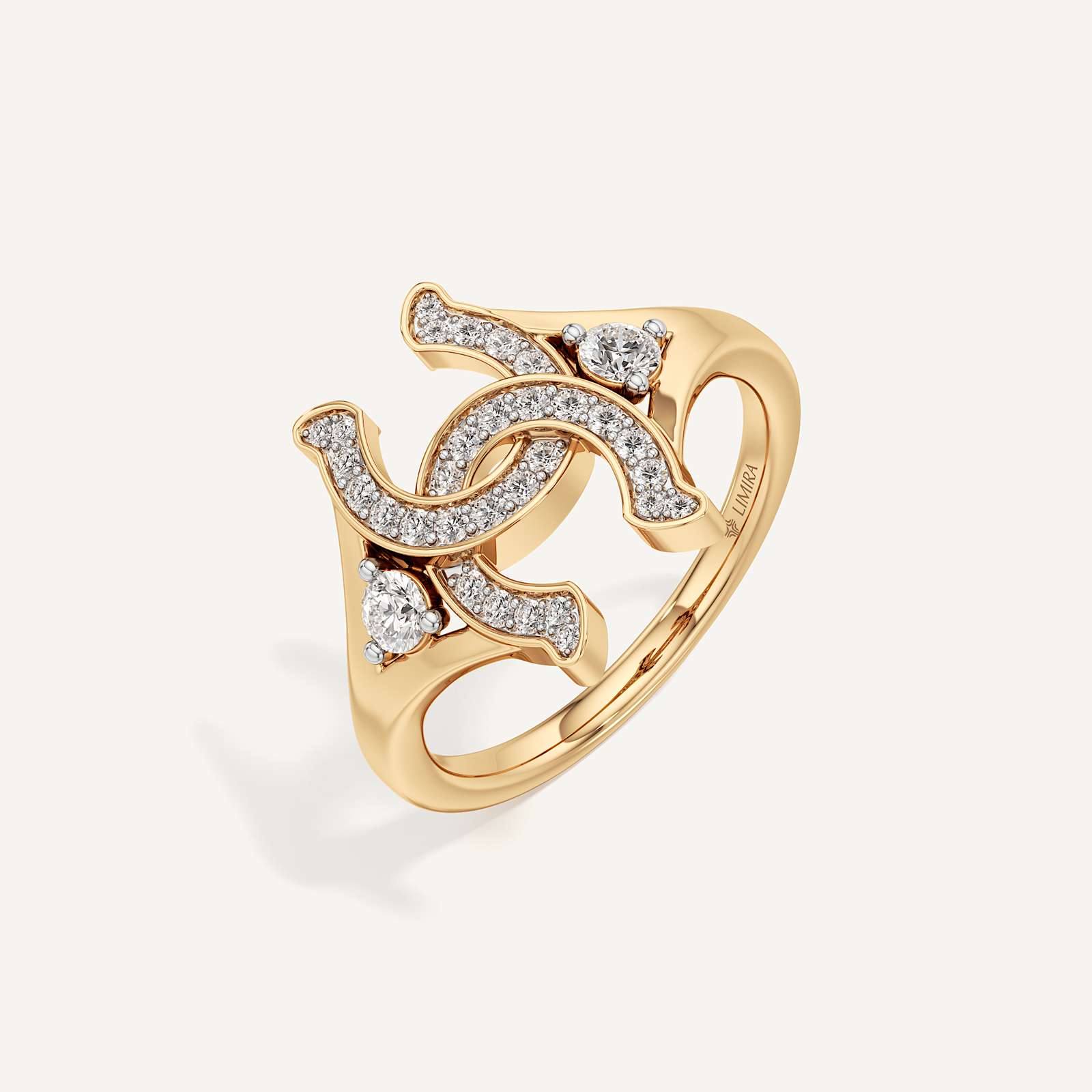 Buy Best|Maison Double Arc Horseshoe Ring|online