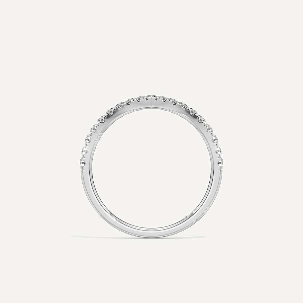 V-Crest Round Diamond