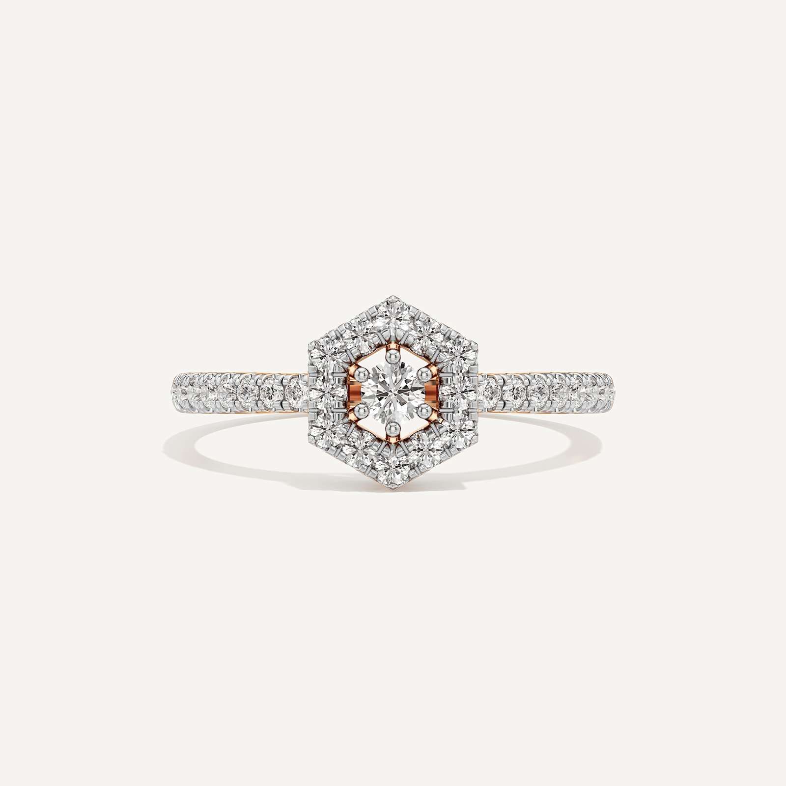 Orra Honeycomb Round Diamond
