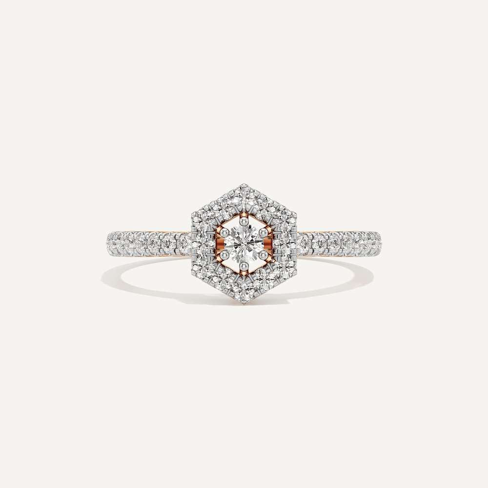 Orra Honeycomb Round Diamond