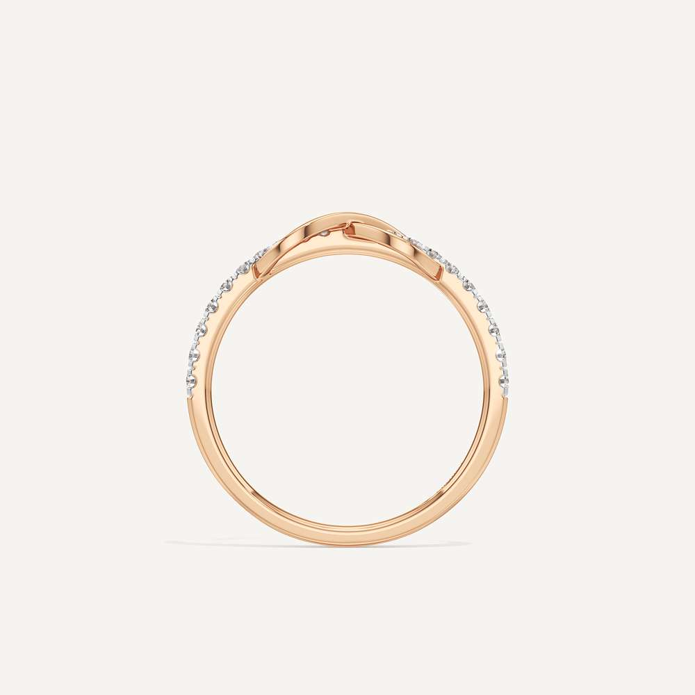 Infinity Whisper Diamond Ring