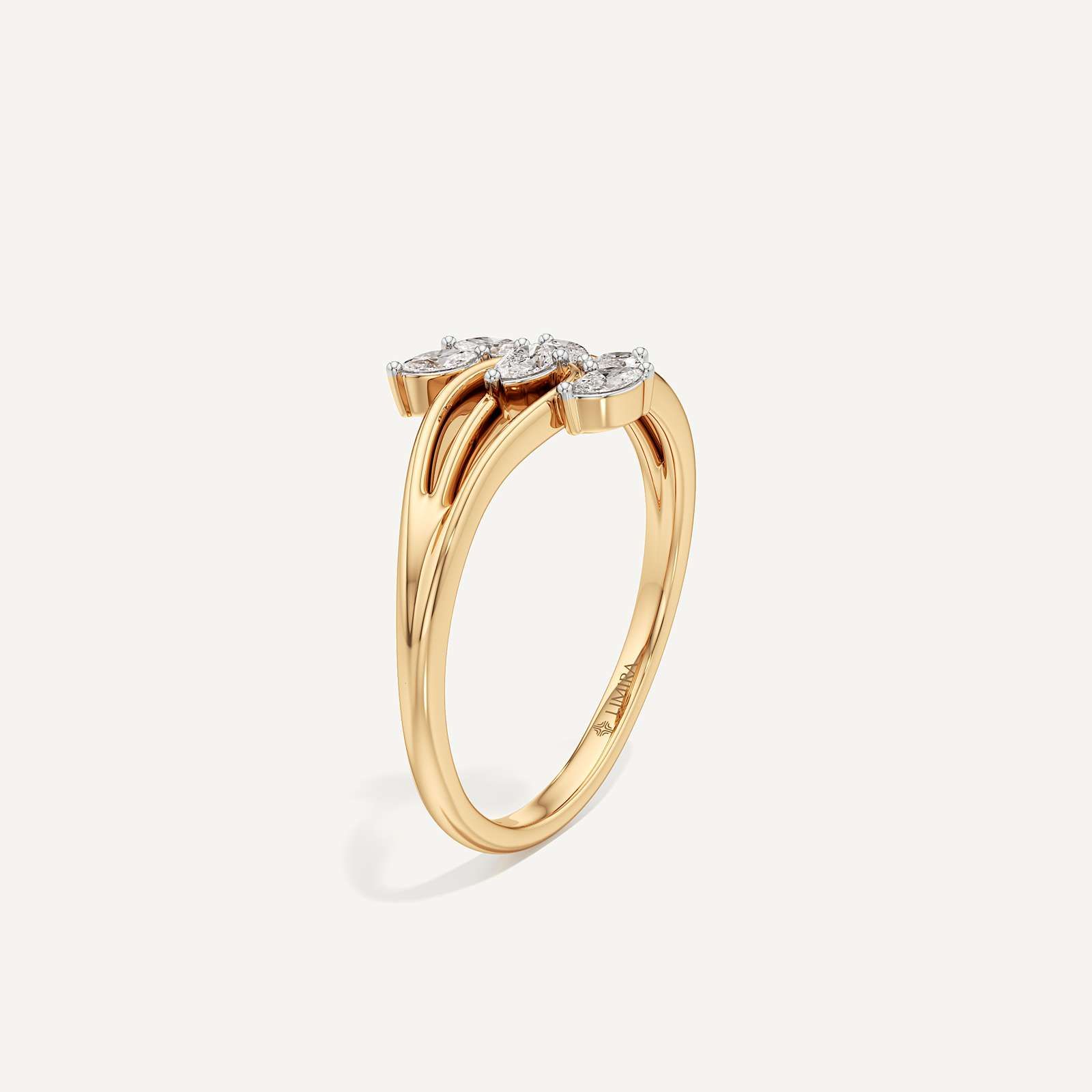 Tulip Basket Marquise & Pear Diamond