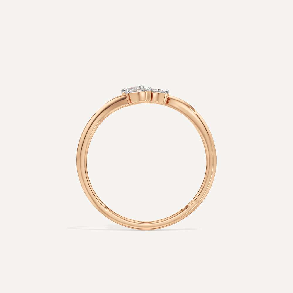 Tulip Basket Marquise & Pear Diamond