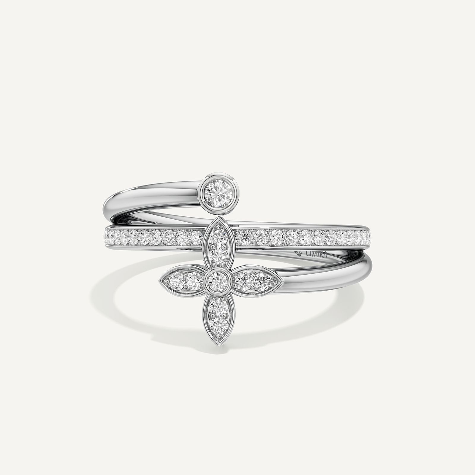 Flora Spark Round Diamond