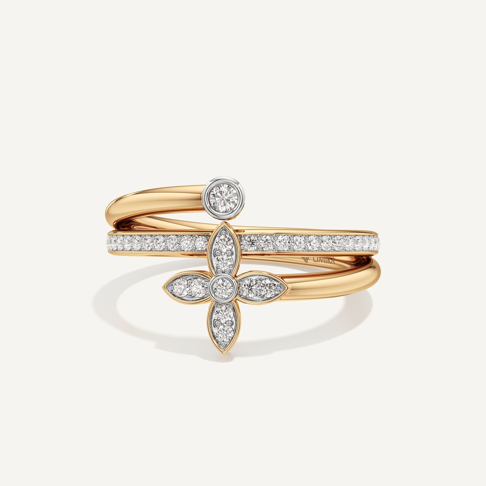 Flora Spark Round Diamond